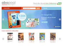 Tablet Screenshot of abopool.de